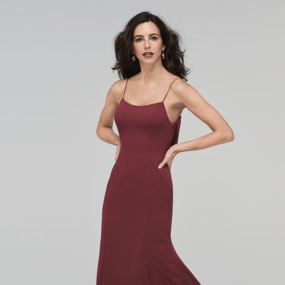 Melanie Watters Dress in Marsala